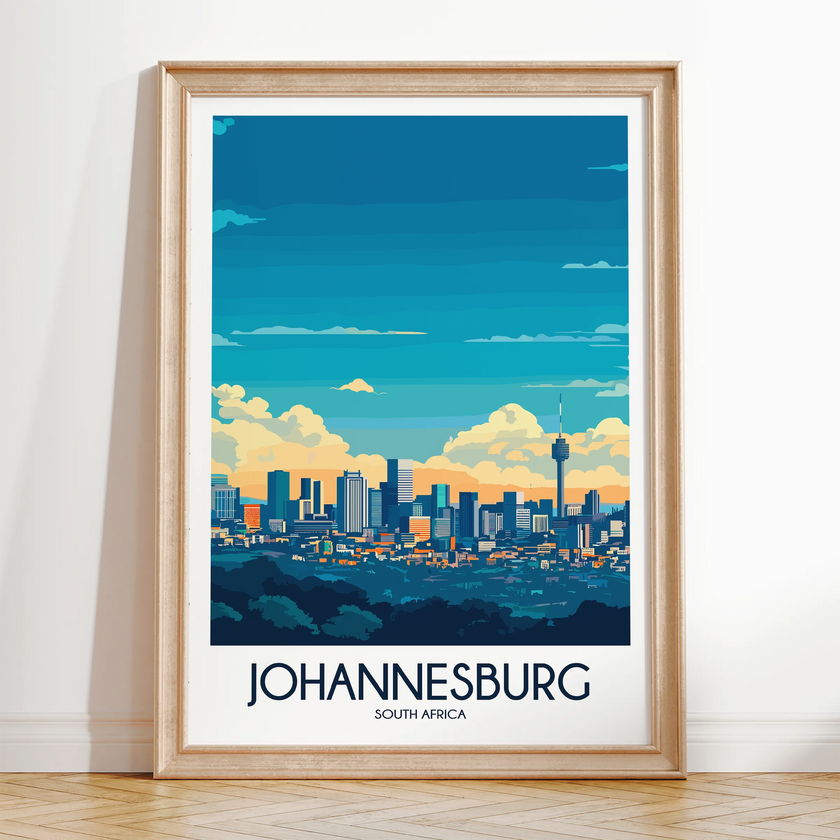 Johannesburg Travel Memory Gift