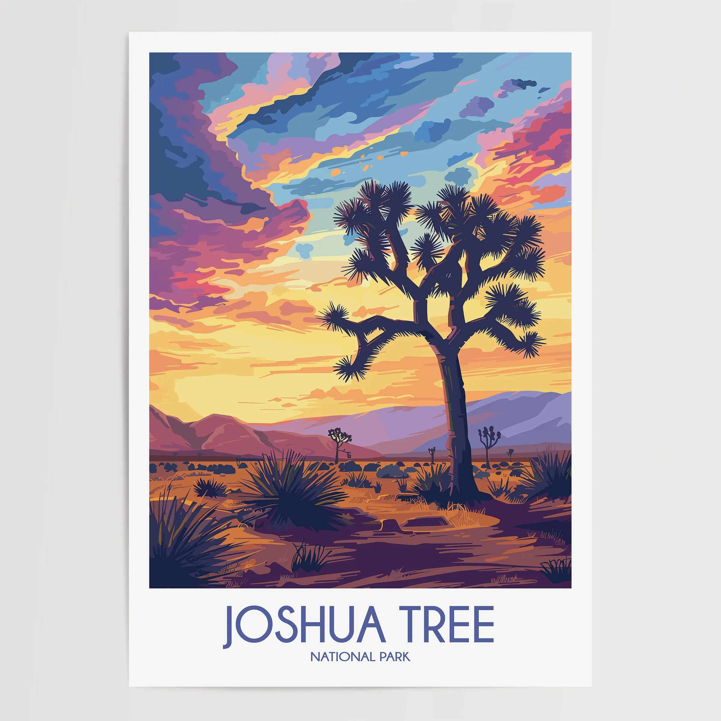 Joshua Tree Destination Art Gift