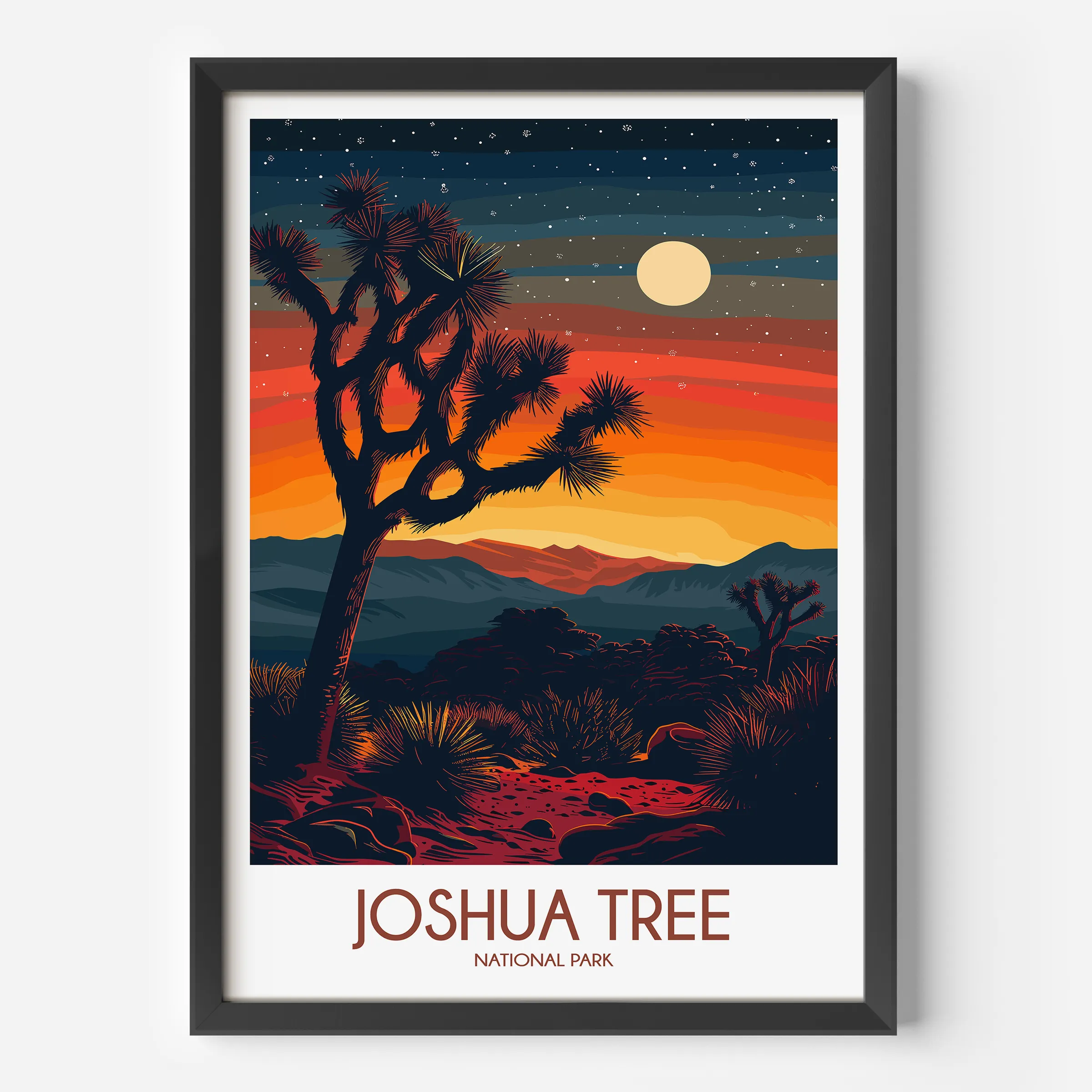 Joshua Tree Home Office Decor
