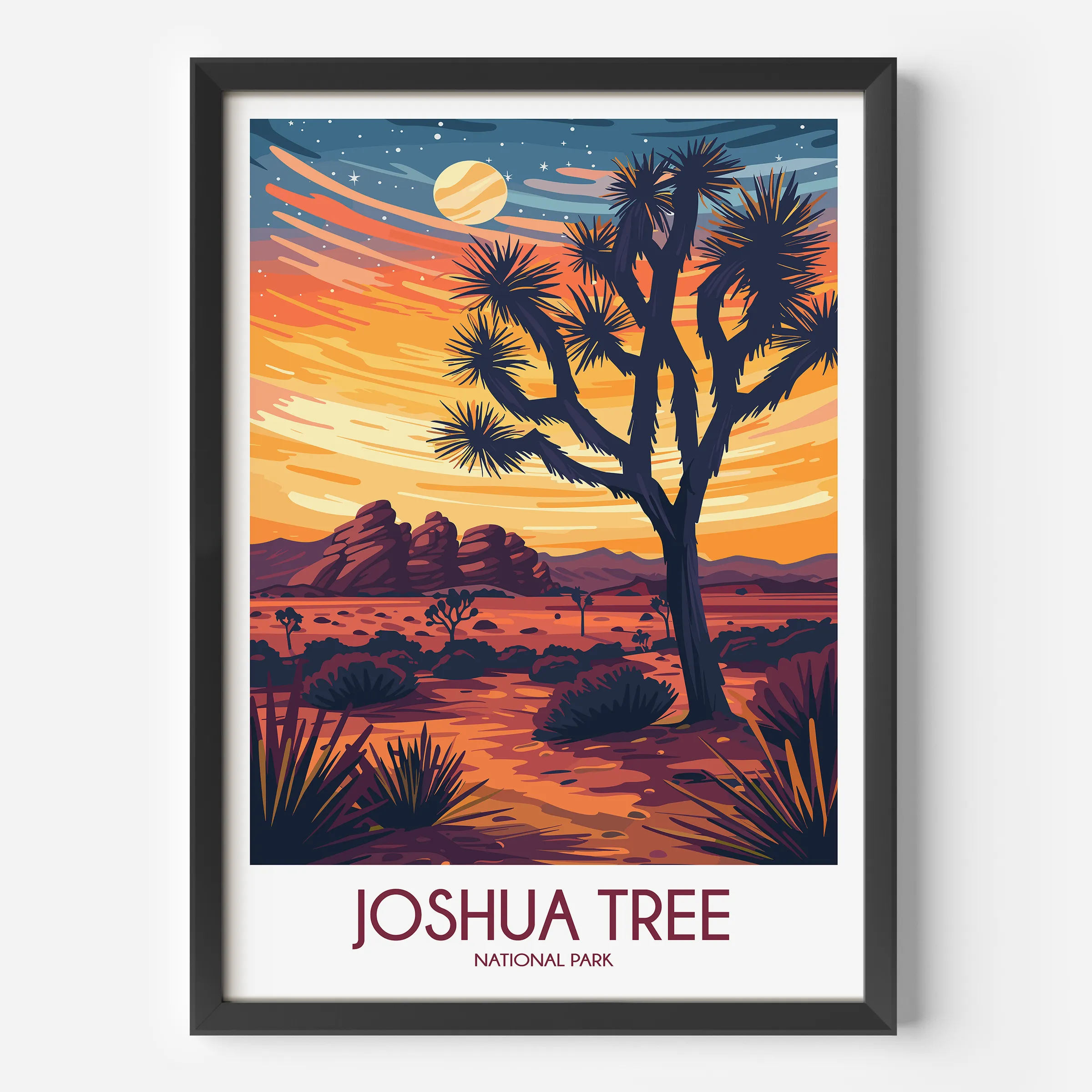 Joshua Tree Home Office Decor