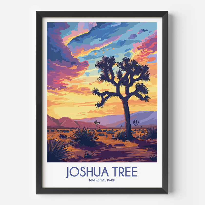 Joshua Tree Minimalist Wall Art