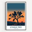 Joshua Tree Modern Travel Poster