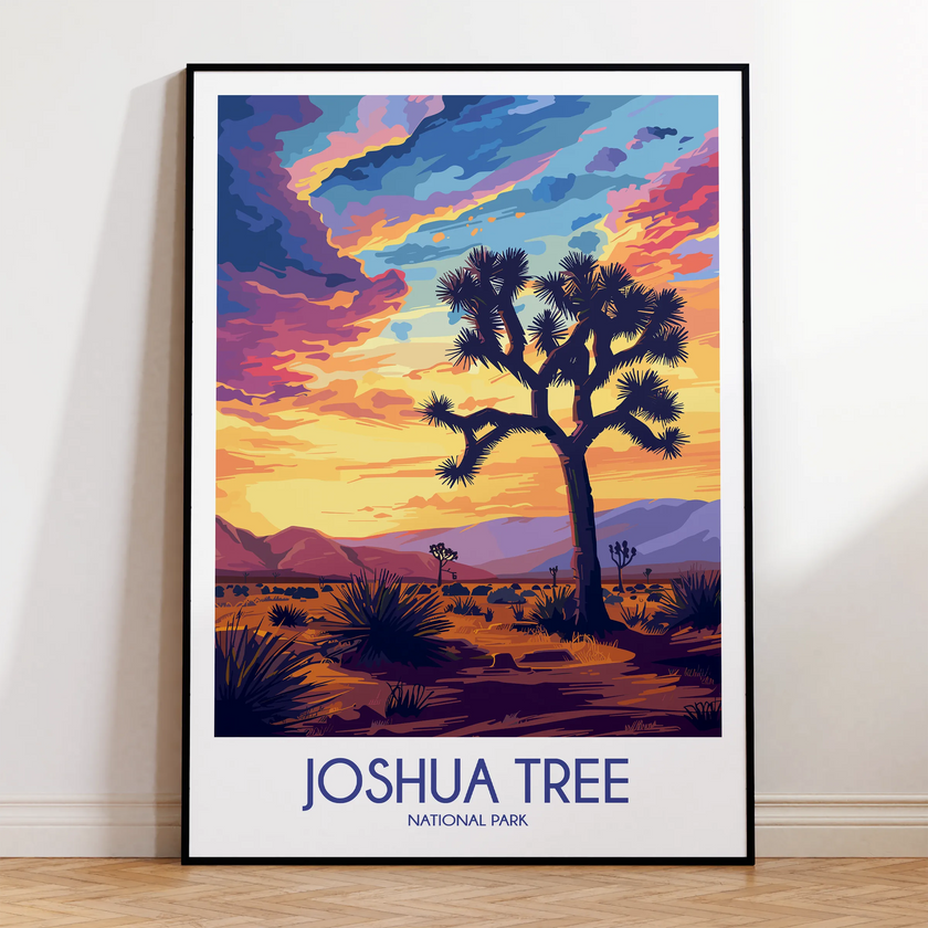 Joshua Tree Scenic Landscape Art