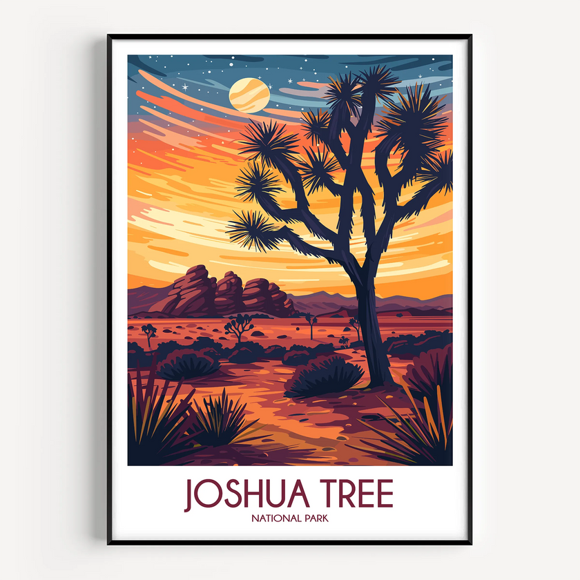 Joshua Tree Souvenir Poster Print