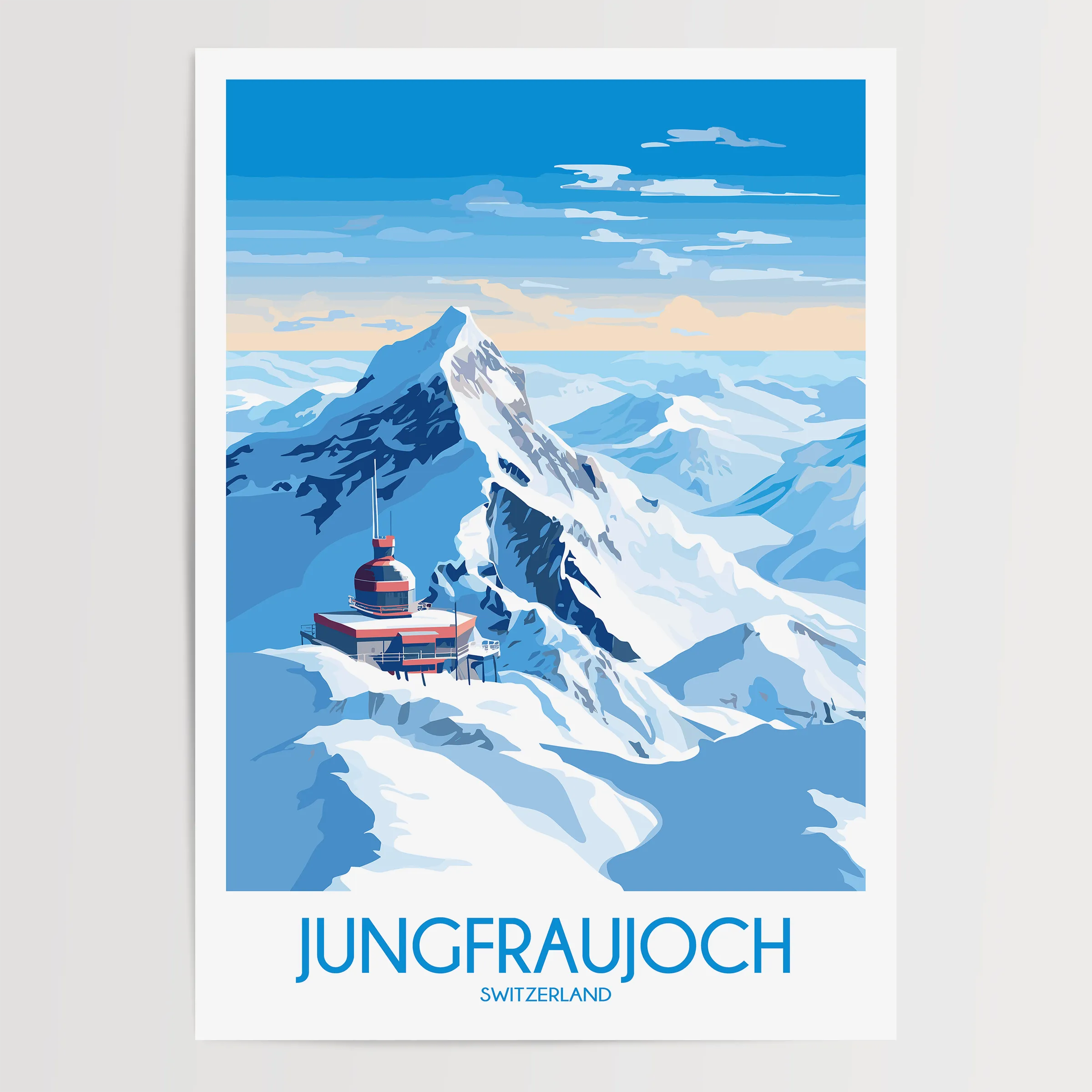 Jungfraujoch Gallery Quality Print
