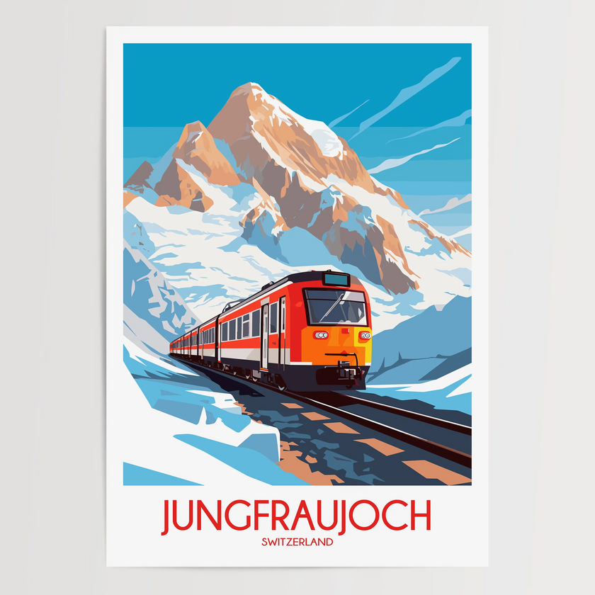 Jungfraujoch Gallery Quality Print