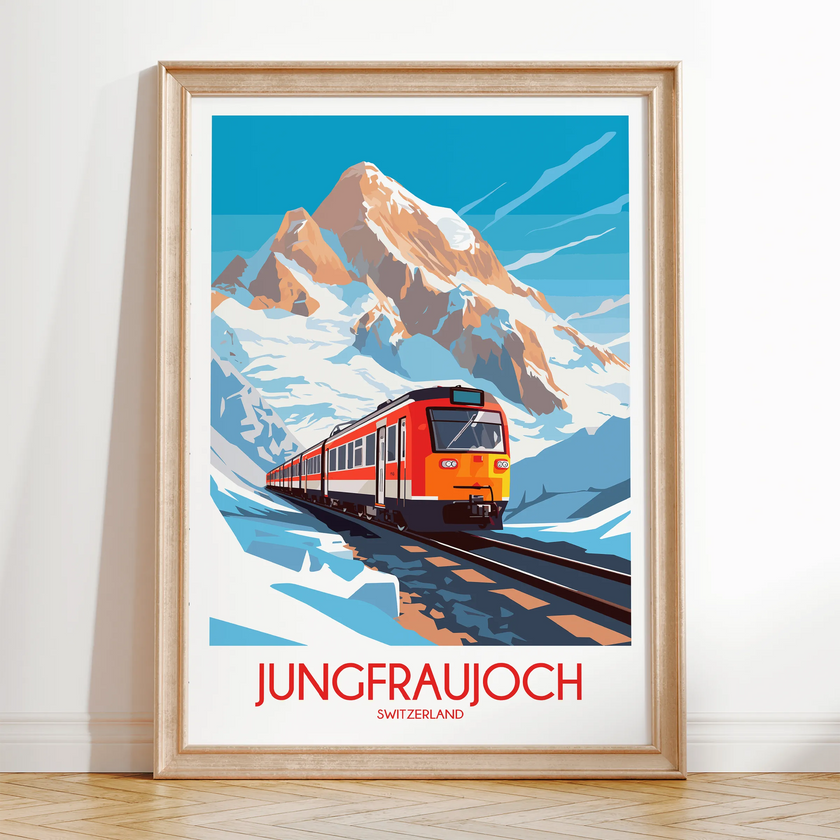 Jungfraujoch Home Office Decor