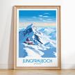 Jungfraujoch Minimalist Wall Art