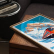Jungfraujoch Modern Travel Poster