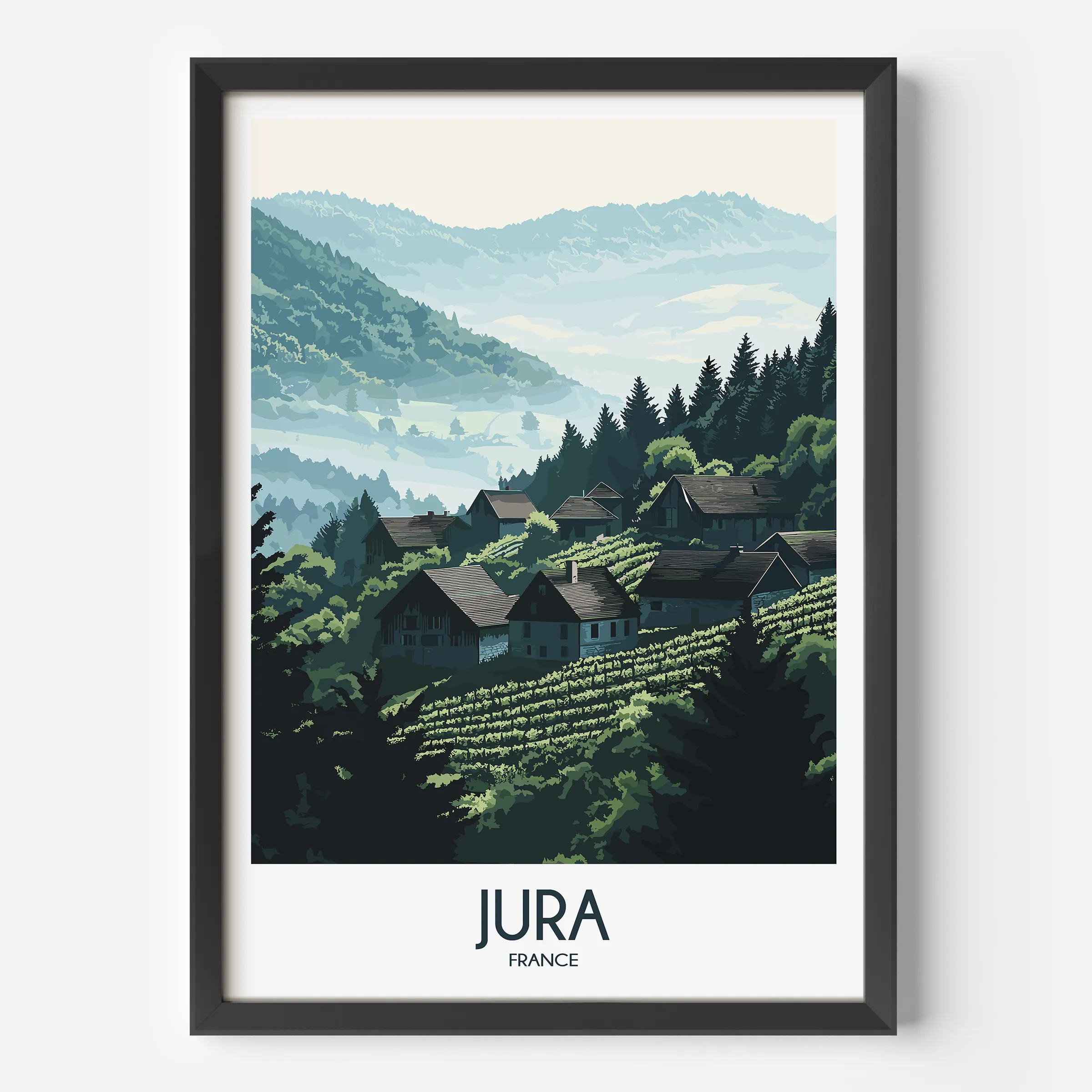 Jura Minimalist Wall Art