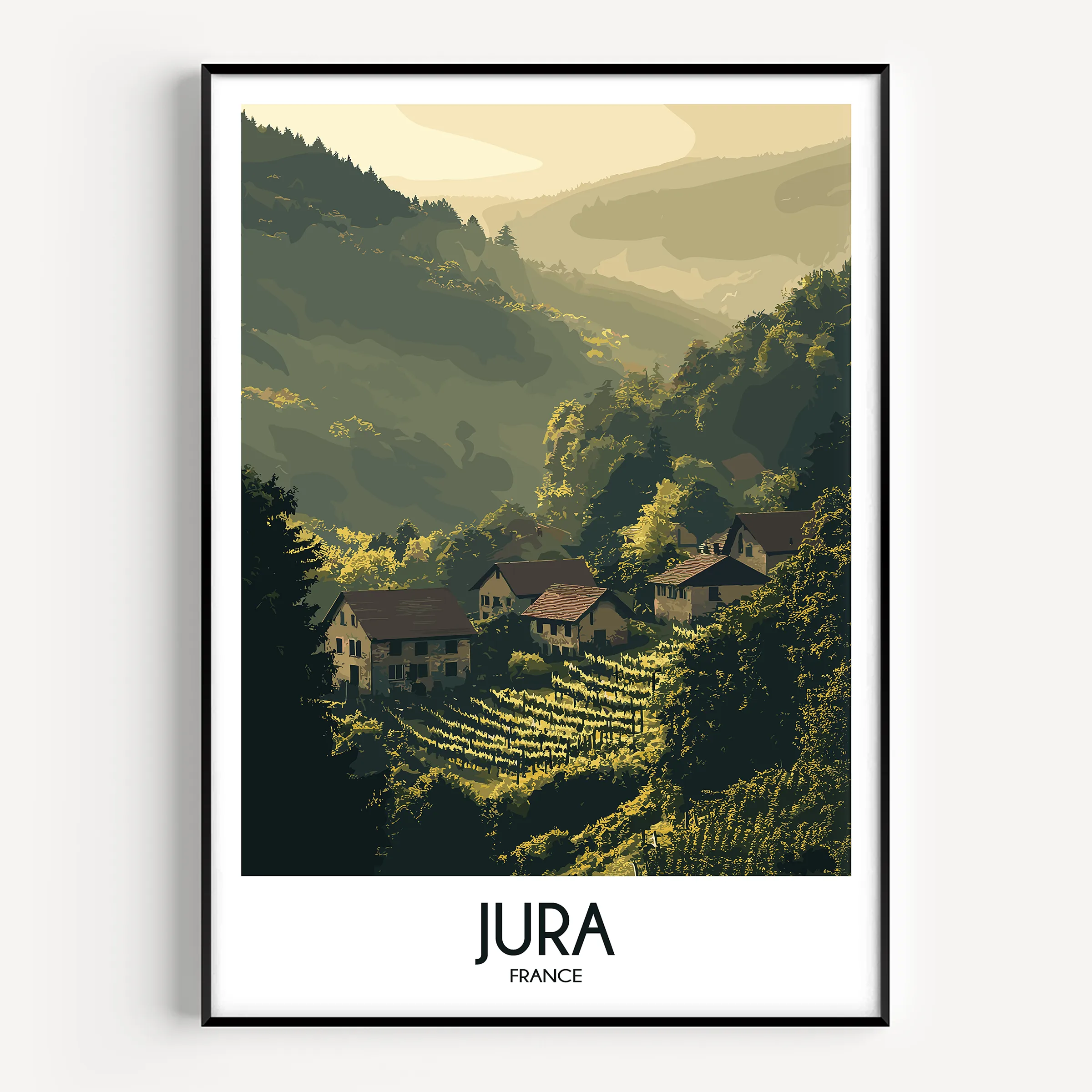 Jura Minimalist Wall Art