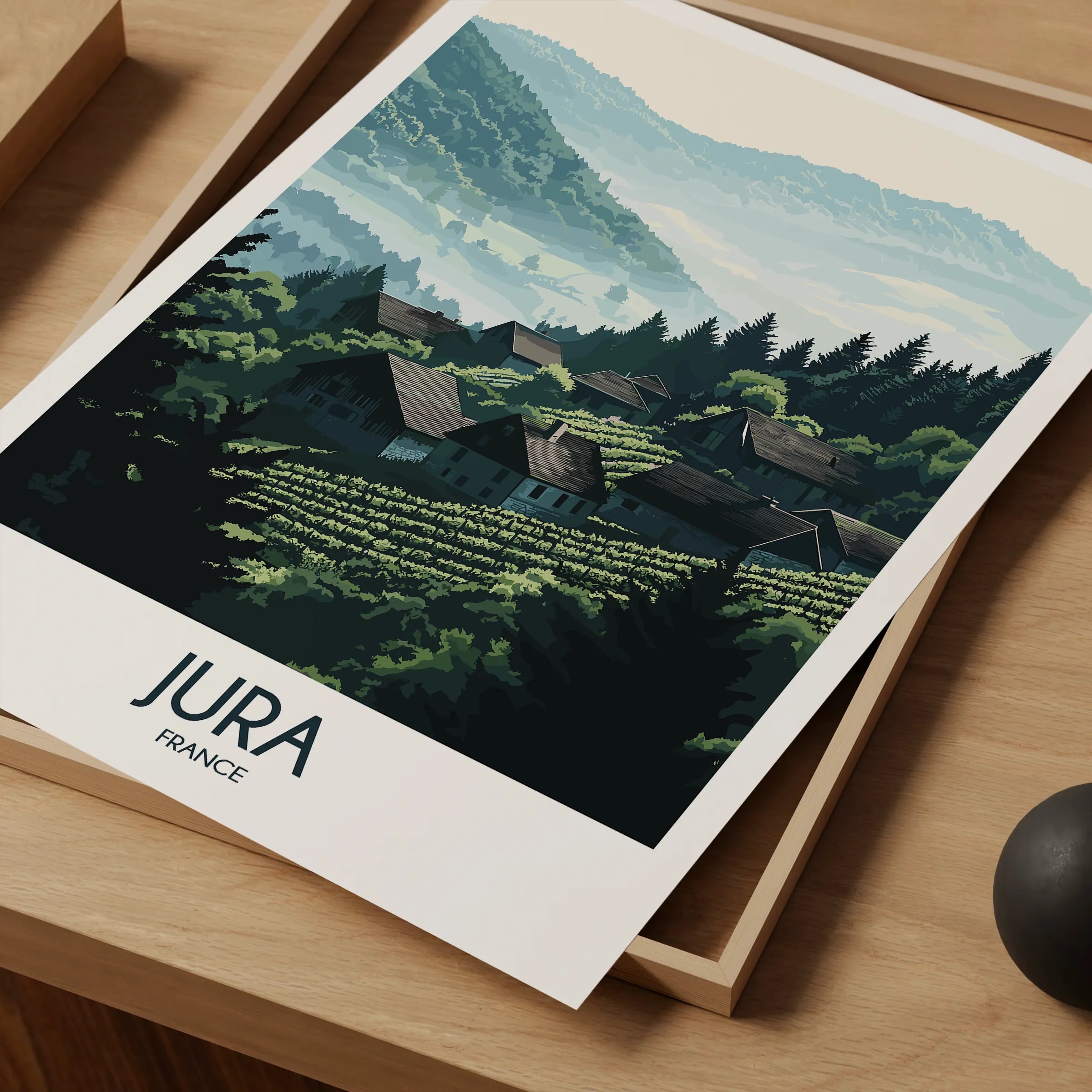 Jura Modern Travel Poster