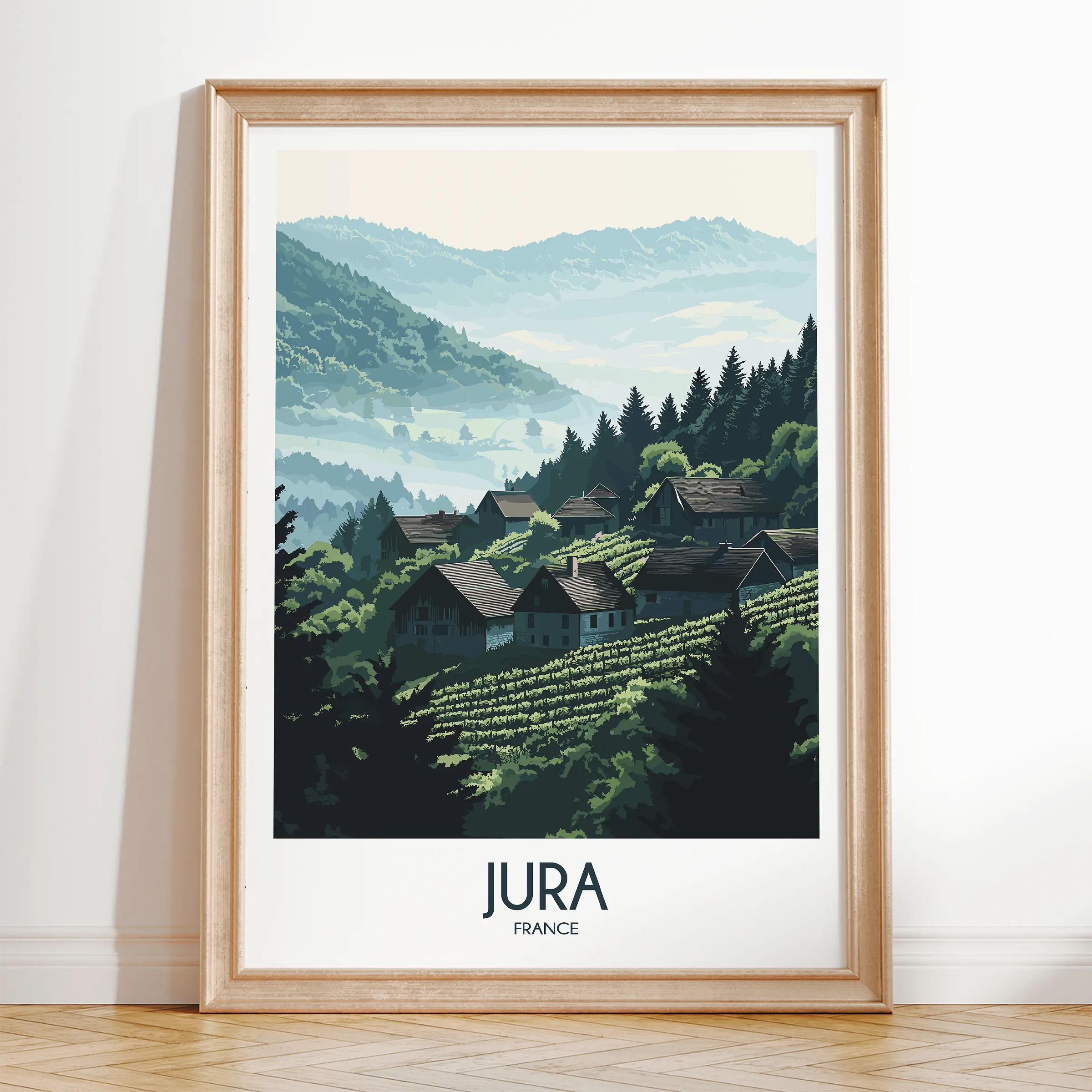 Jura Scenic Landscape Art