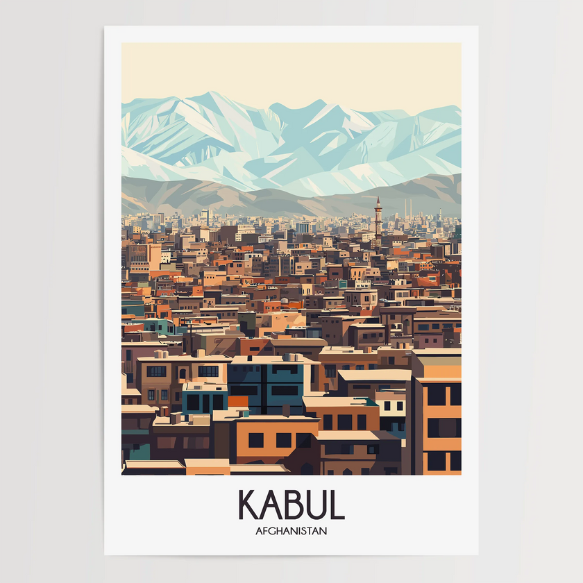 Kabul Destination Art Gift
