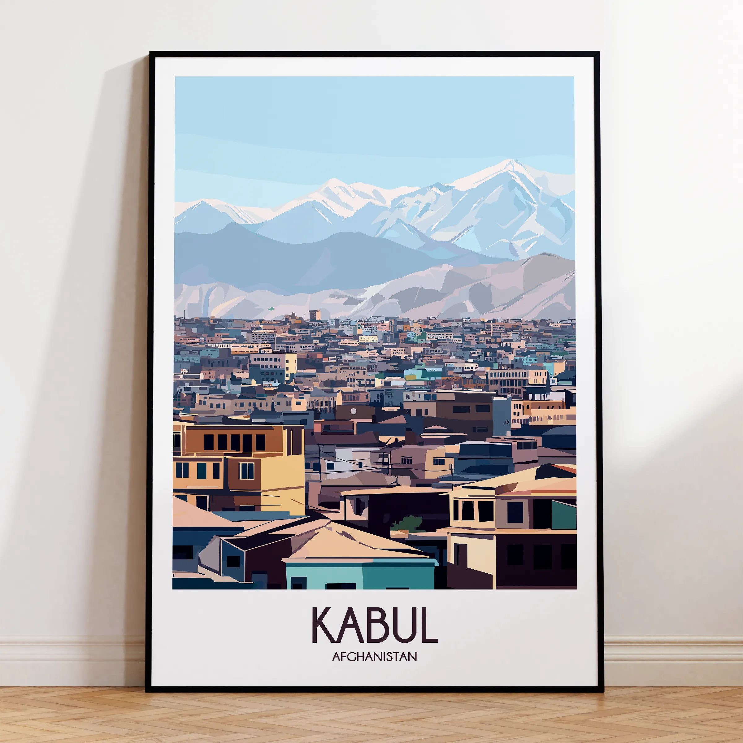 Kabul Destination Art Gift