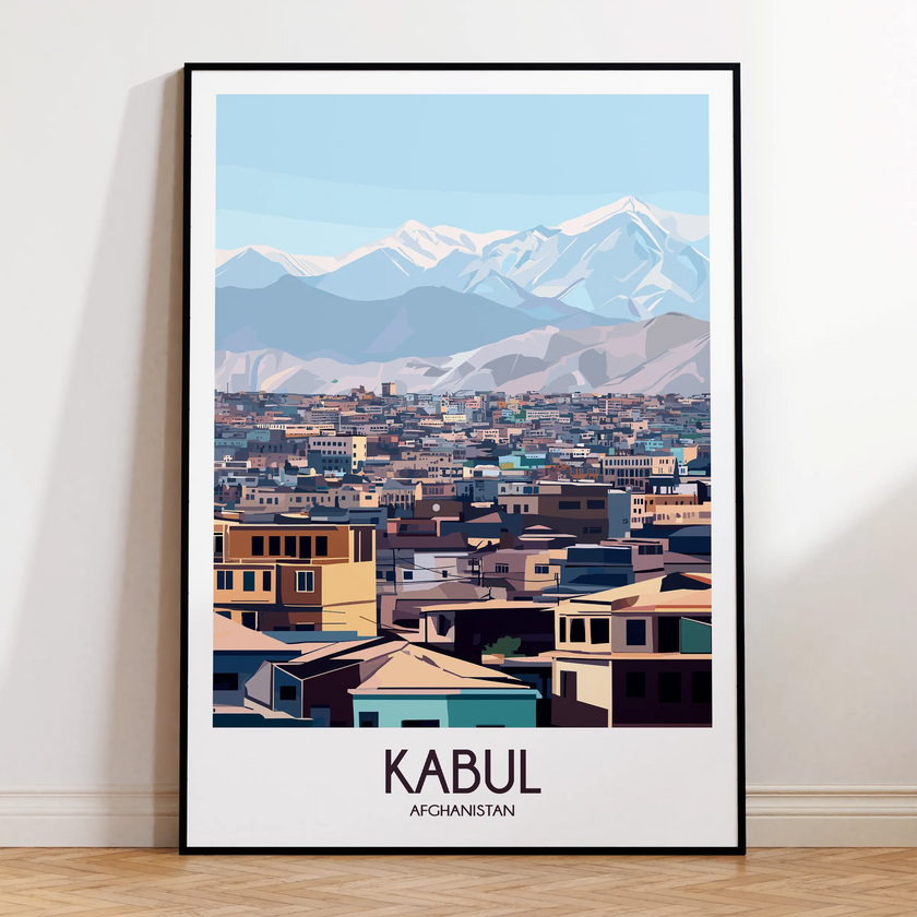 Kabul Destination Art Gift