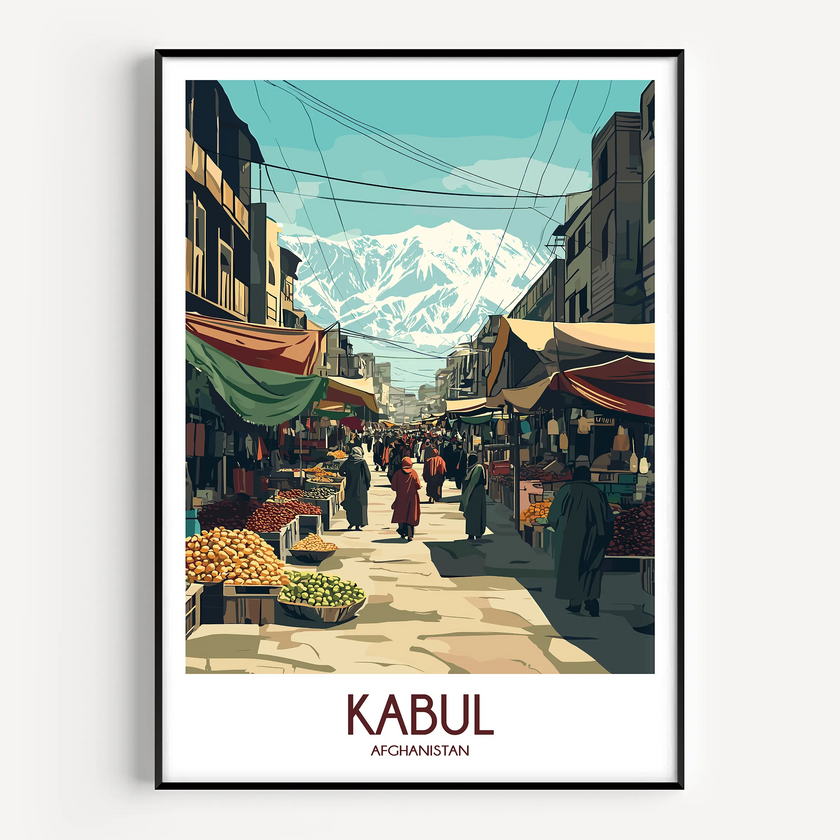 Kabul Destination Art Gift