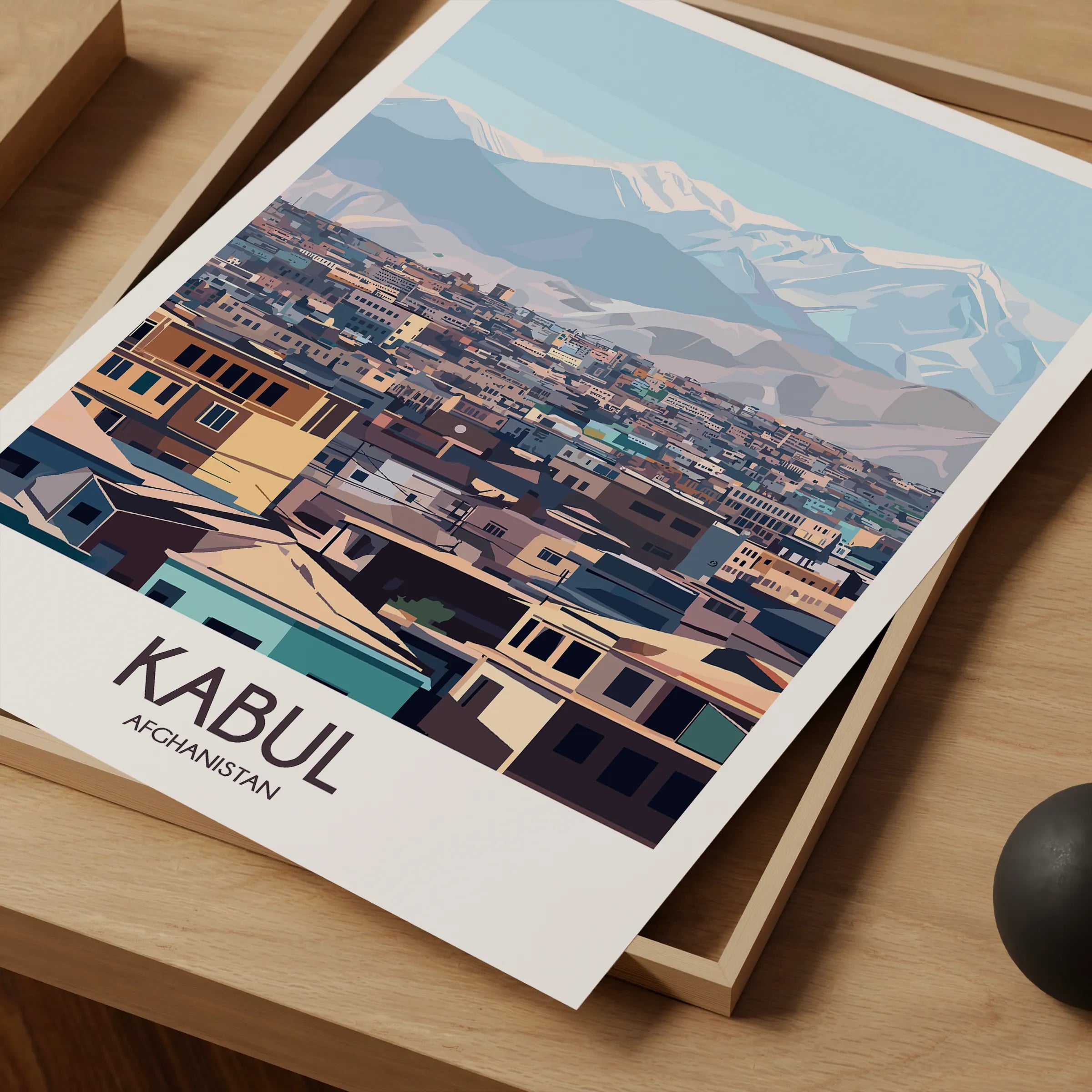 Kabul Minimalist Wall Art