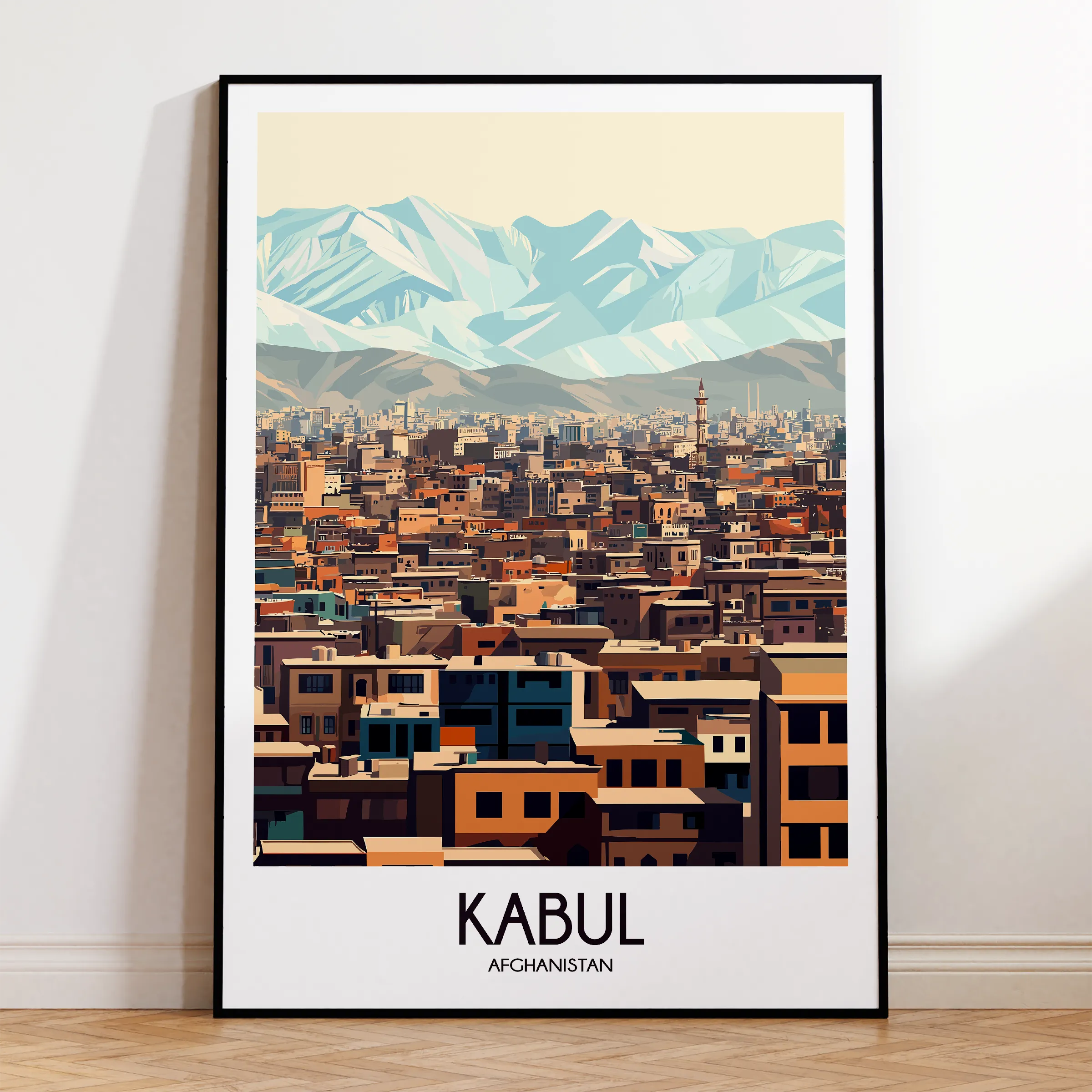 Kabul Minimalist Wall Art