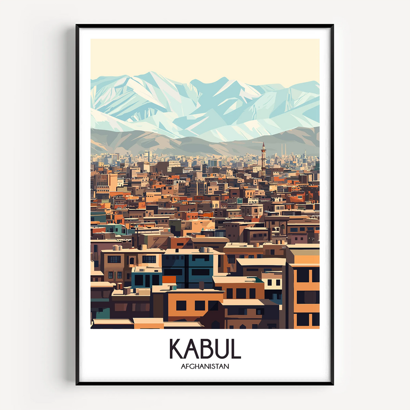Kabul Scenic Landscape Art
