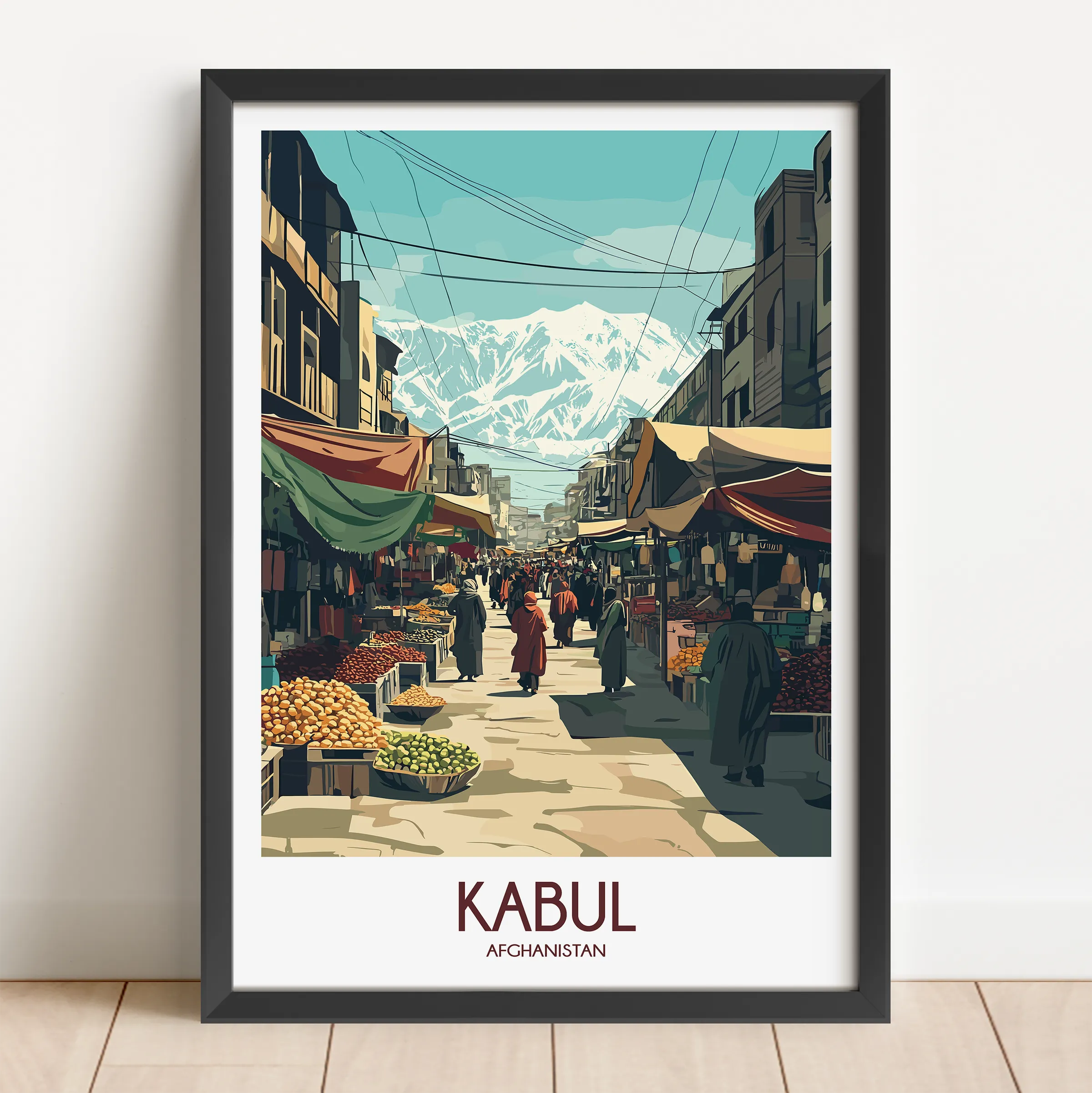 Kabul Souvenir Poster Print