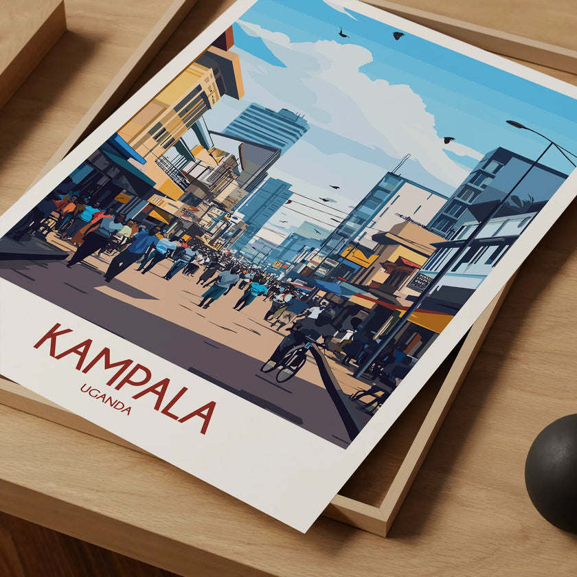 Kampala Destination Art Gift