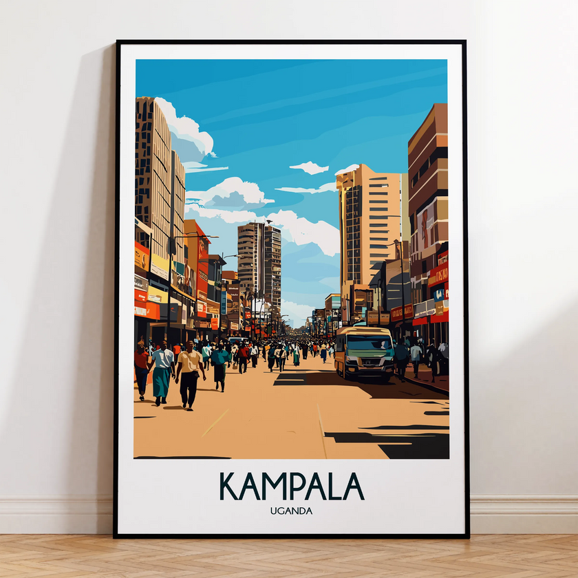 Kampala Minimalist Wall Art