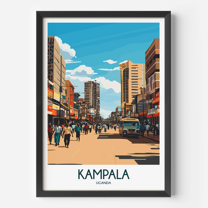 Kampala Scenic Landscape Art