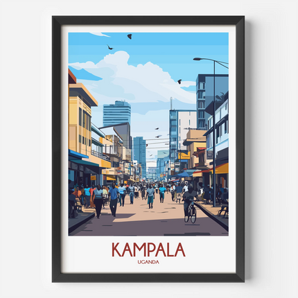 Kampala Souvenir Poster Print