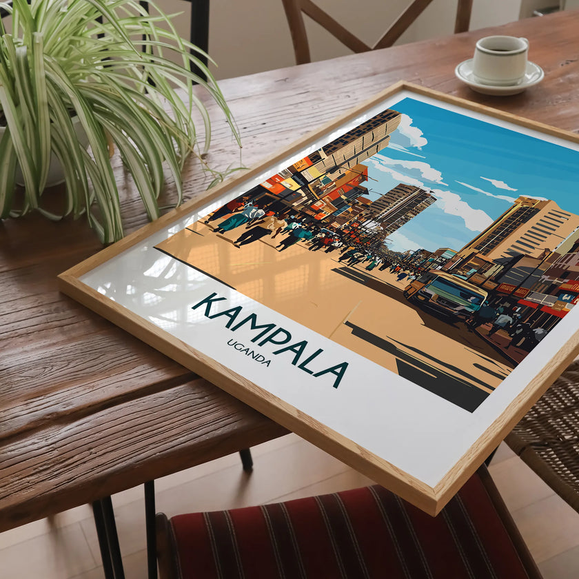 Kampala Travel Memory Gift