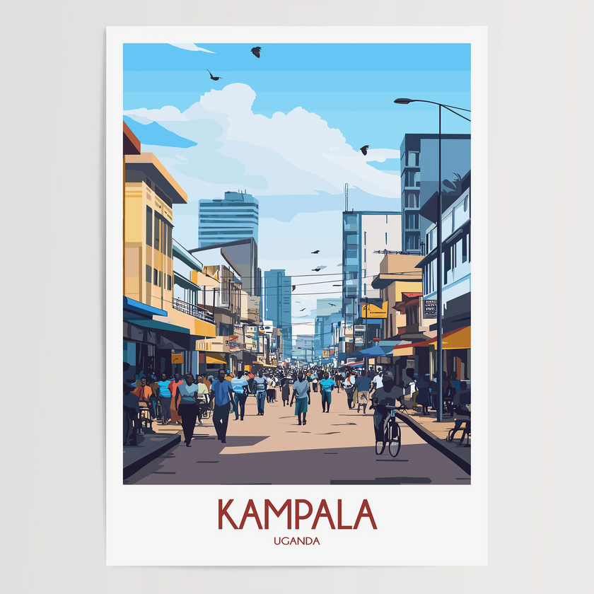 Kampala Travel Memory Gift