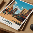 Kampala Vintage Style Print