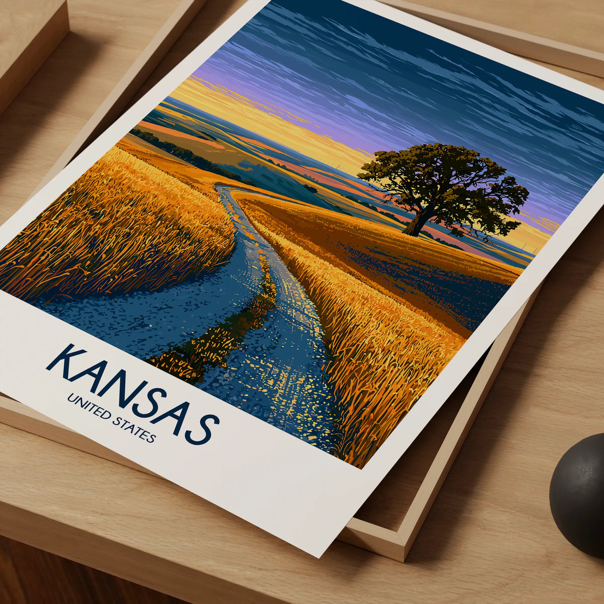 Kansas Home Office Decor