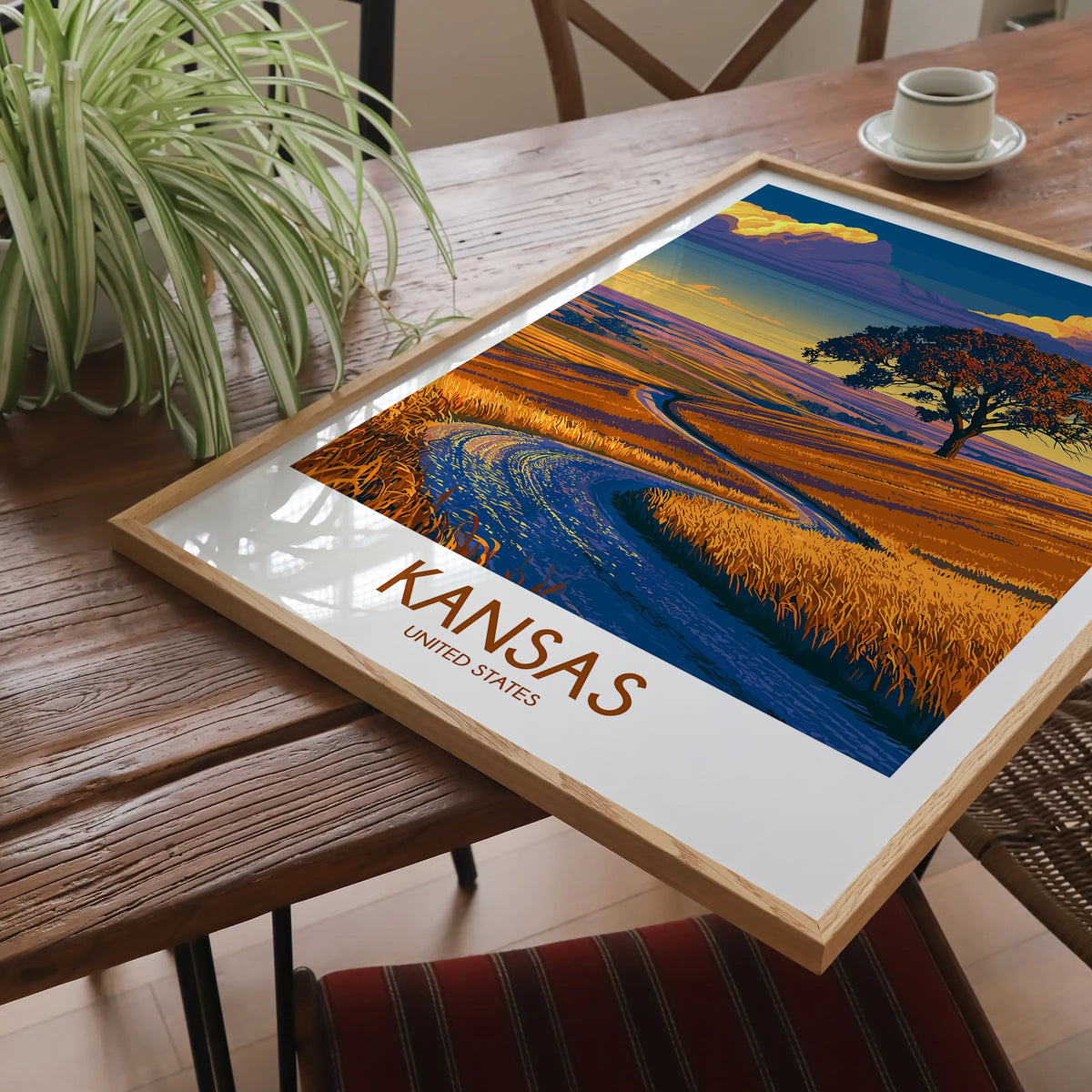 Kansas Scenic Landscape Art