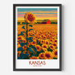 Kansas Scenic Landscape Art