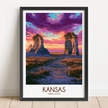 Kansas Travel Memory Gift