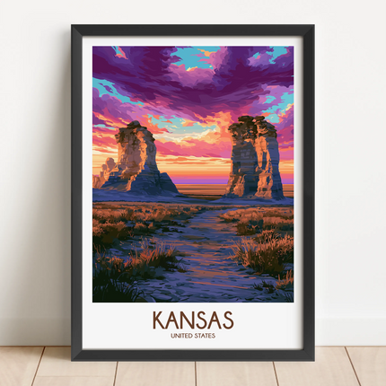 Kansas Travel Memory Gift