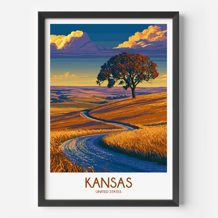 Kansas Travel Memory Gift