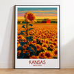 Kansas Travel Memory Gift