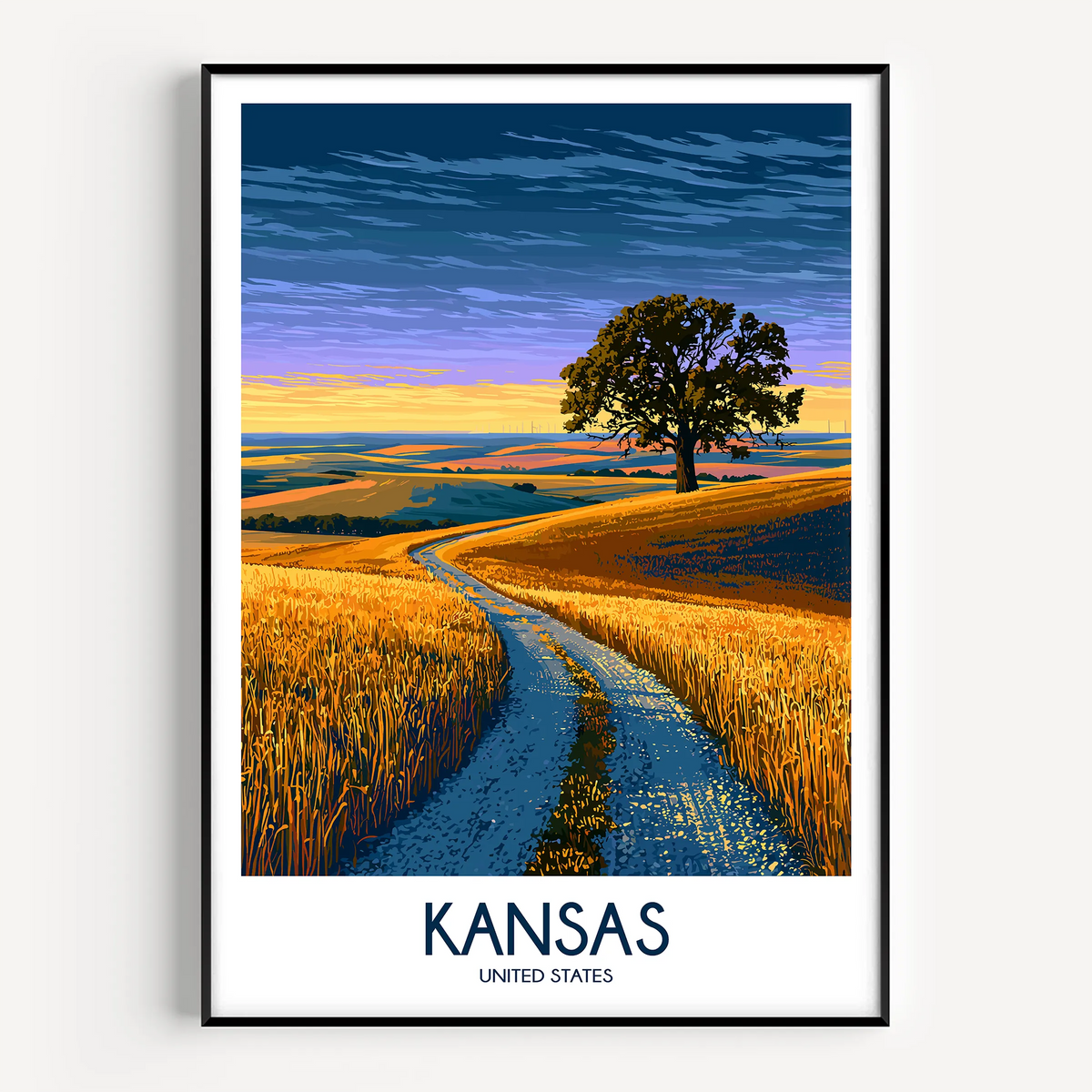 Kansas Travel Memory Gift