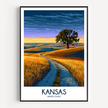 Kansas Travel Memory Gift