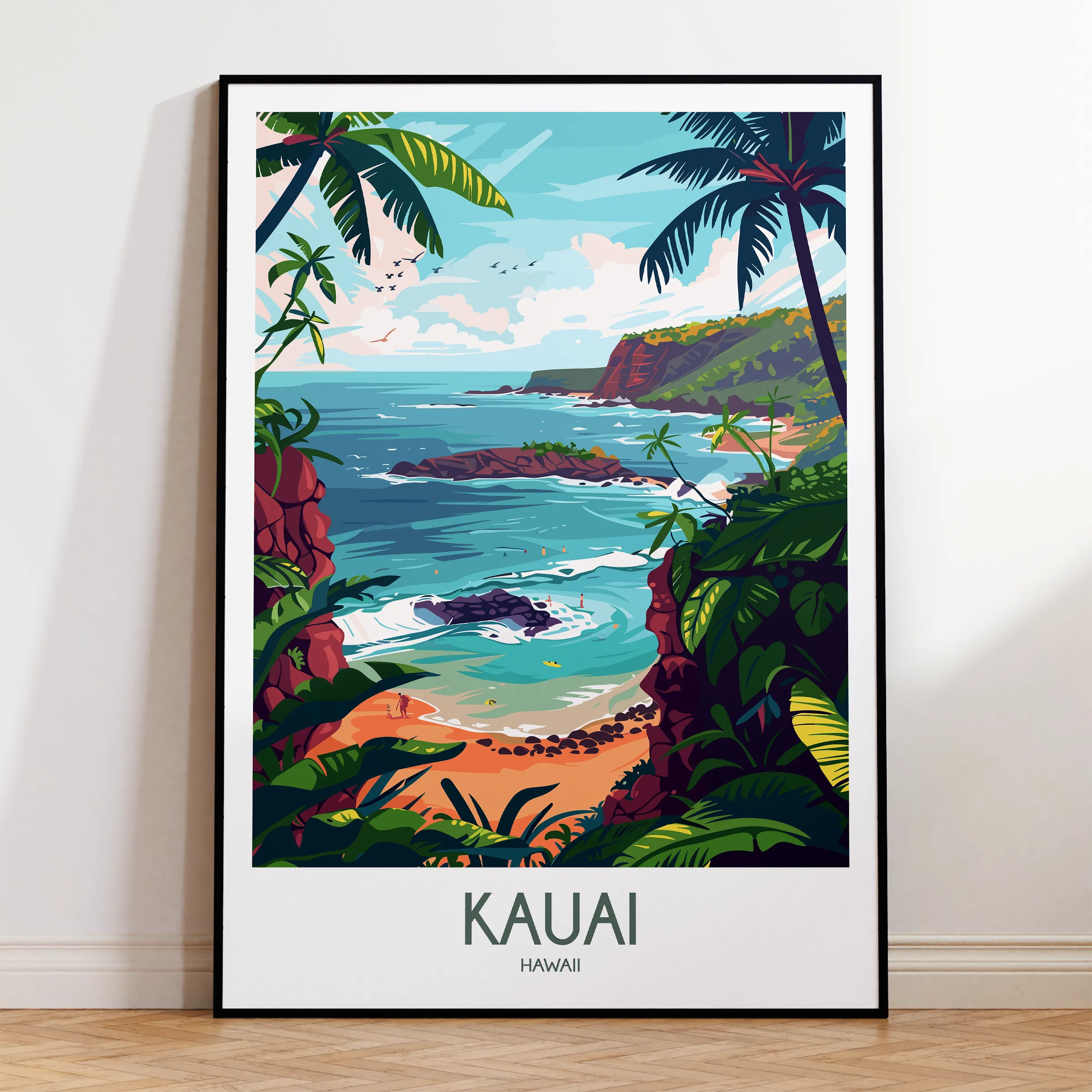 Kauai Minimalist Wall Art
