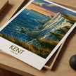 Kent Retro Travel Illustration
