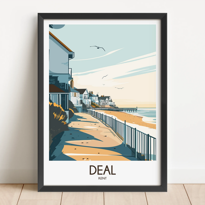 Kent Vintage Style Print