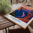Kentucky Vintage Style Print
