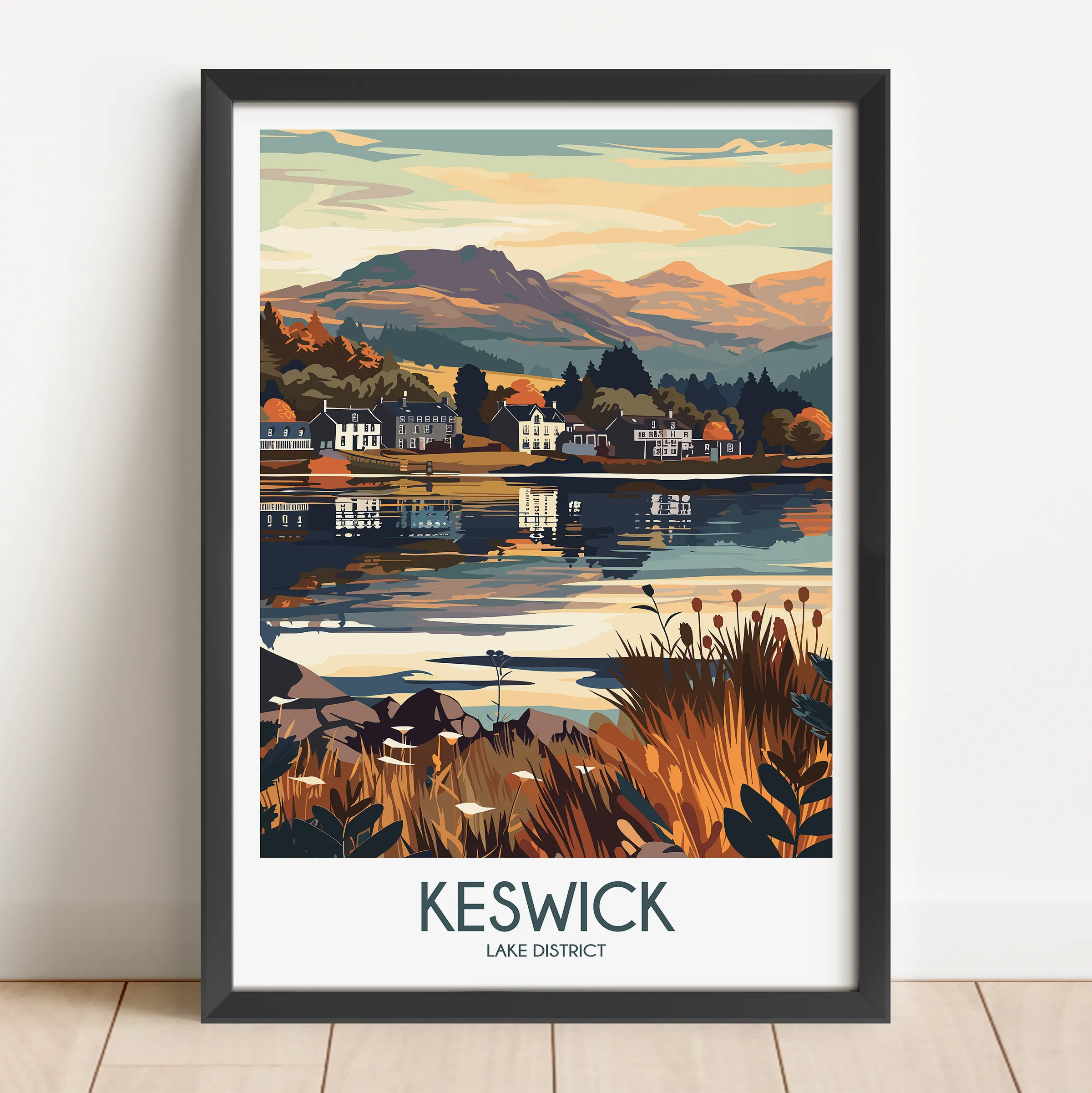 Keswick Destination Art Gift