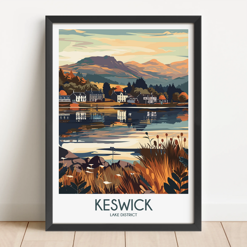Keswick Destination Art Gift