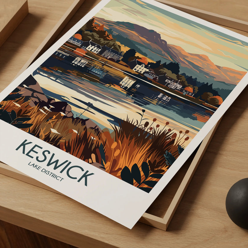 Keswick Souvenir Poster Print