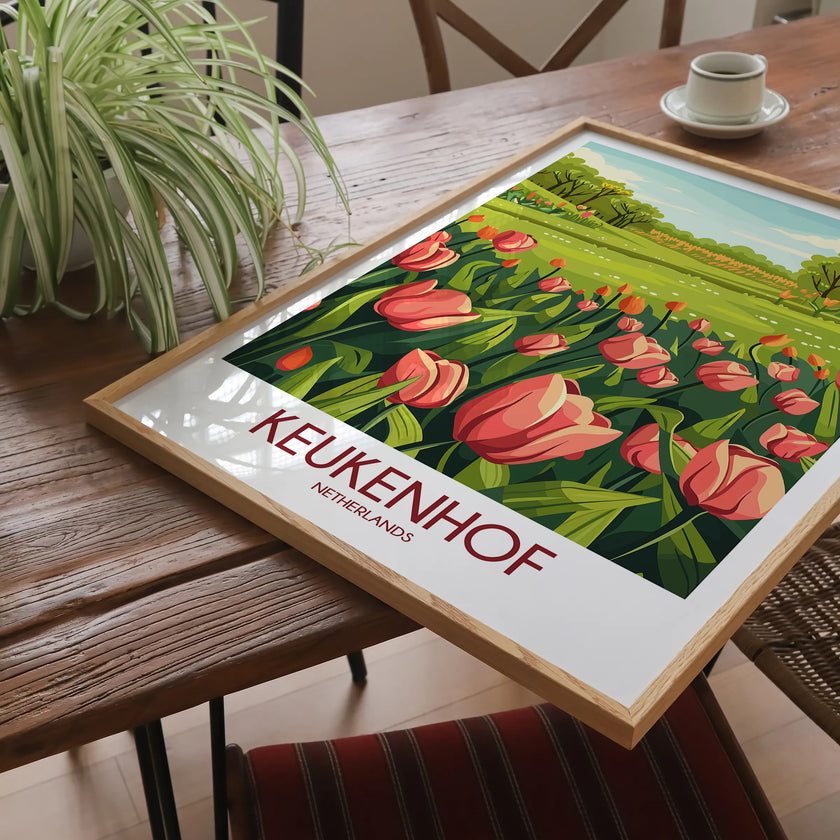 Keukenhof Scenic Landscape Art