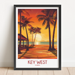 Key West Destination Art Gift